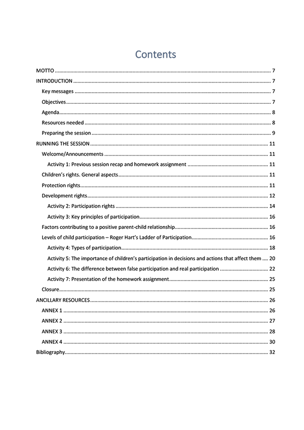 Tematică Educație Parentală