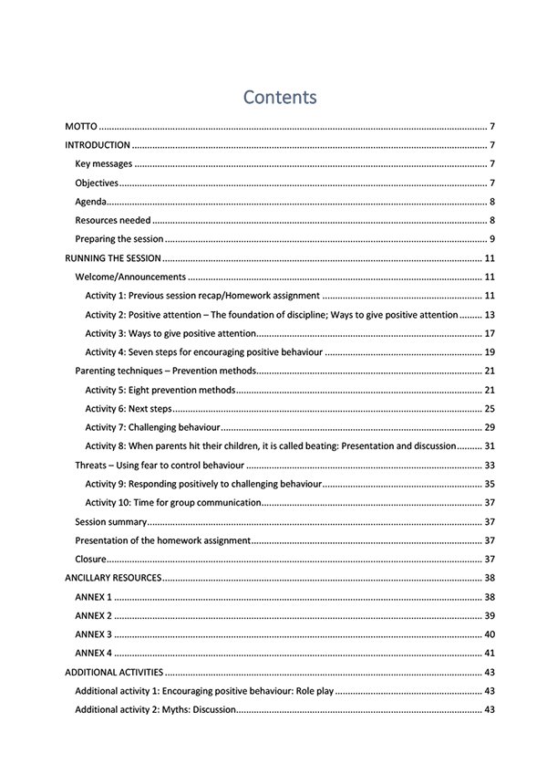 Tematică Educație Parentală